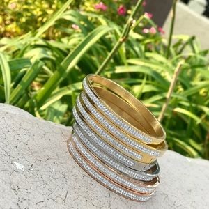 Brand New Gold Polished Customized Bracelet Bangle